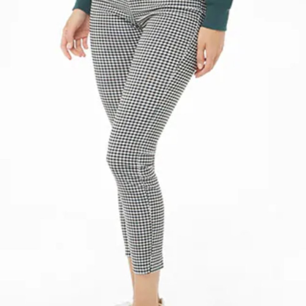 Gingham Ankle Pants